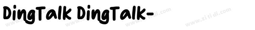 DingTalk DingTalk字体转换
